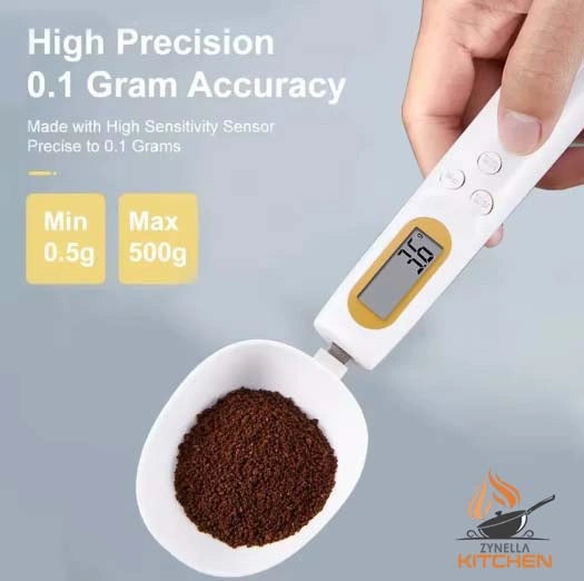 Zynella Bowl Spoon Digital Scale