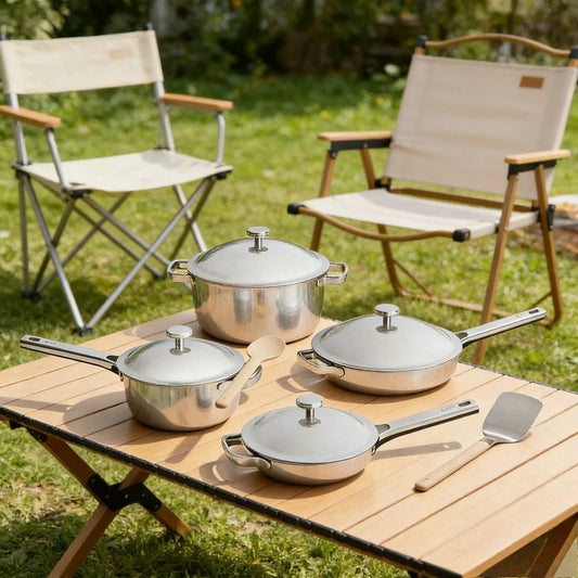 Zynella 10-Piece Titanium Pro Cookware Set