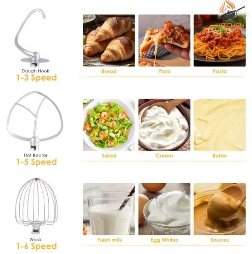 Zynella 1200W Kitchen Stand Mixer 6L