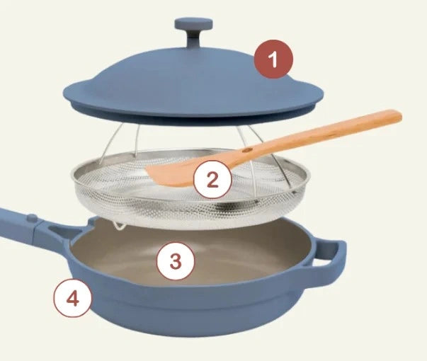 Zynella 4-Piece Non-Stick Pan Set