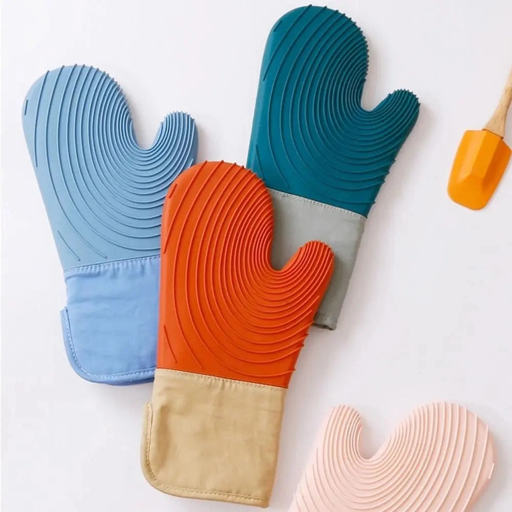 Zynella Extra Long Silicone Oven Mitts