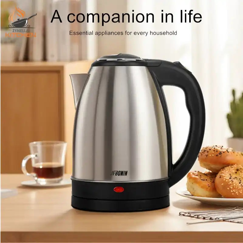 Zynella 1.8L Stainless Steel Electric Kettle