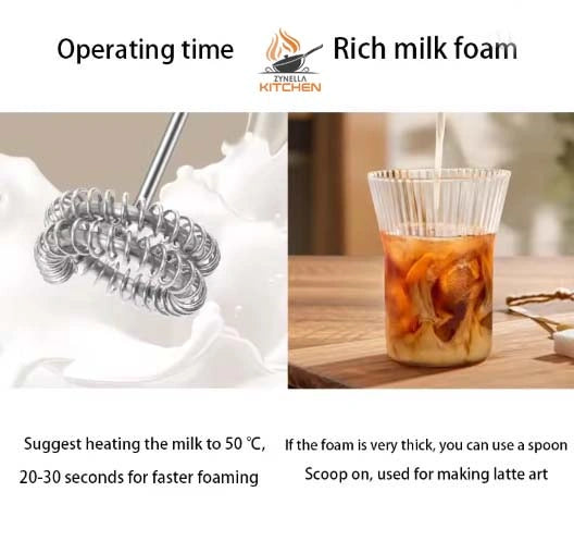 Zynella Electric Egg Beater & Milk Frother