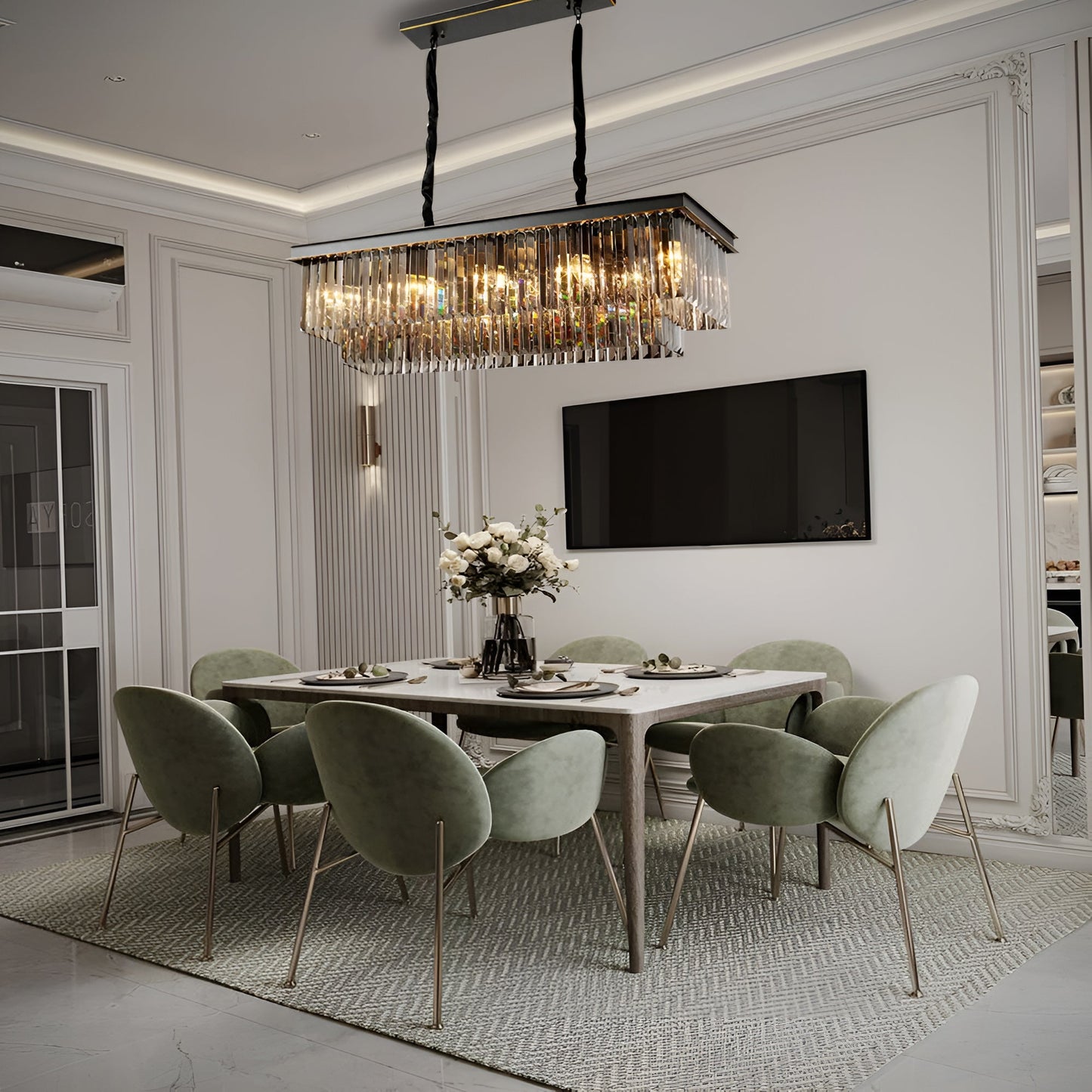 Majestic Glow Chandelier