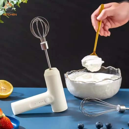 Zynella Wireless 3-Speed Electric Hand Mixer