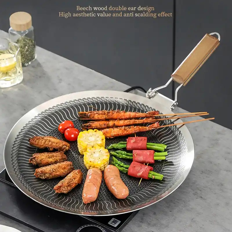Zynella Outdoor Stainless Steel Grill Pan
