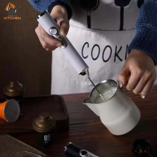 Zynella Wireless Electric Milk Frother & Egg Beater