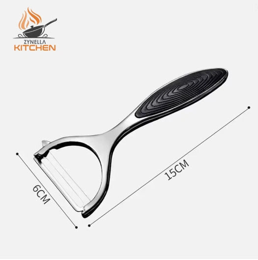 Stainless Steel Vegetable Cutter Peeler – Multi-Function Salad & Fruit Chopper