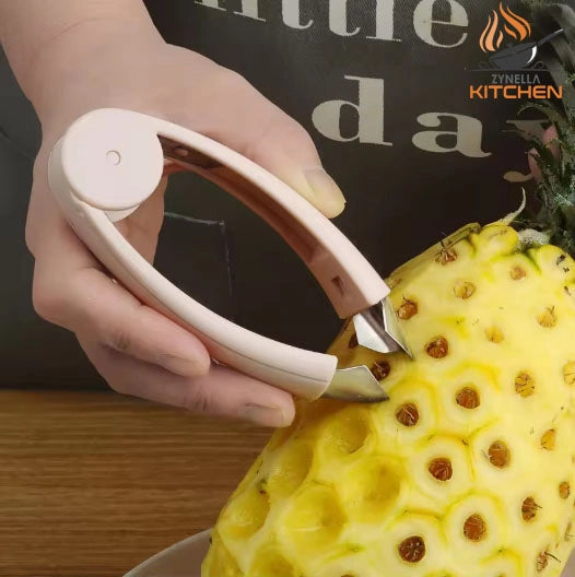 Zynella Pineapple Eye Corer & Peeler – Stainless Steel Fruit & Vegetable Tool