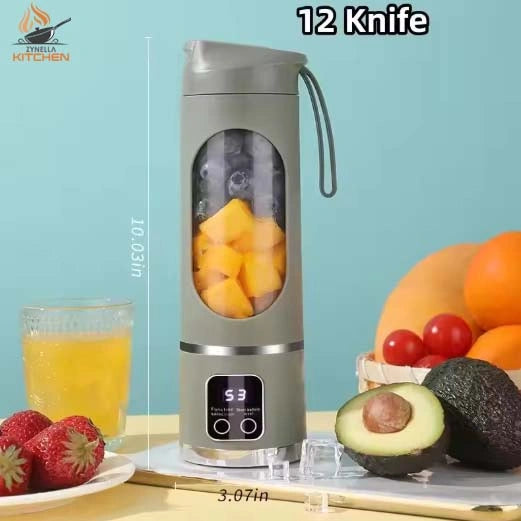 Zynella Mini Rechargeable Crushed Ice Electric Juicer
