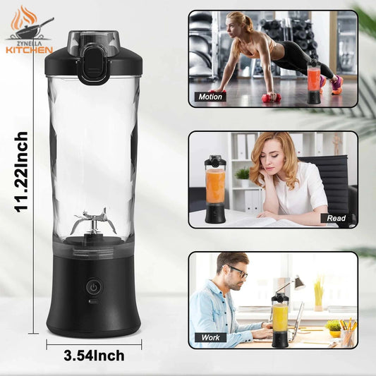 Zynella Portable 600ML Electric Blender