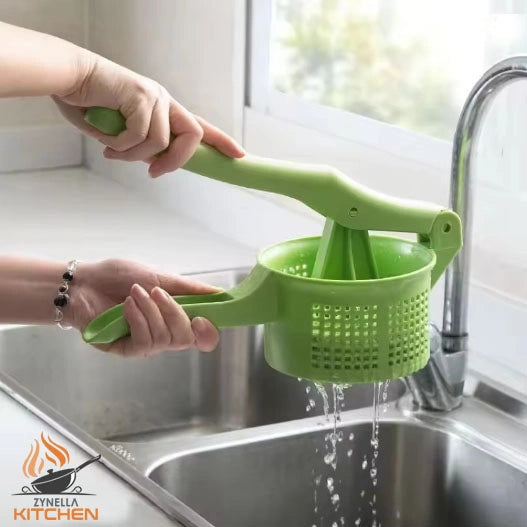 1pc Vegetable Dehydrator Manual Press – Quick-Squeeze Kitchen Utensil for Dumpling Fillings