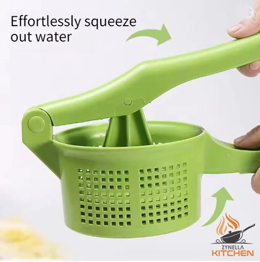 1pc Vegetable Dehydrator Manual Press – Quick-Squeeze Kitchen Utensil for Dumpling Fillings