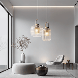 Arnault Fluted Glass Pendant