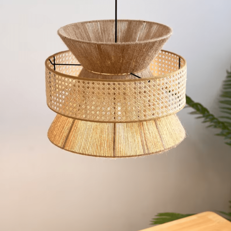 Zynella Hemp Rope Wabi Sabi Chandelier
