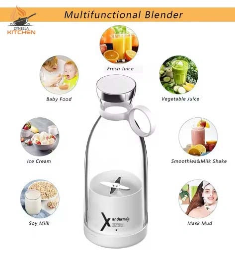 Portable Mini USB Electric Juicer Blender