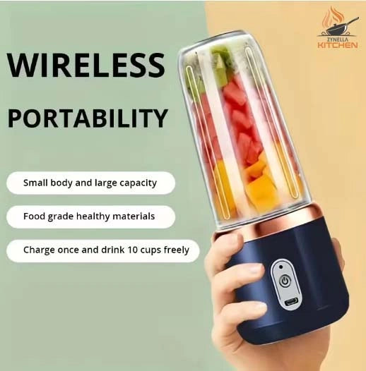 6-Blade USB Portable Juicer Blender