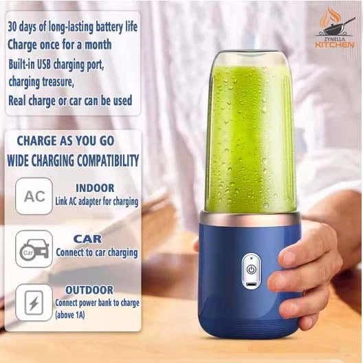 6-Blade USB Portable Juicer Blender