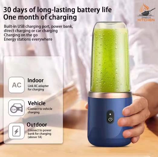 6-Blade USB Portable Juicer Blender