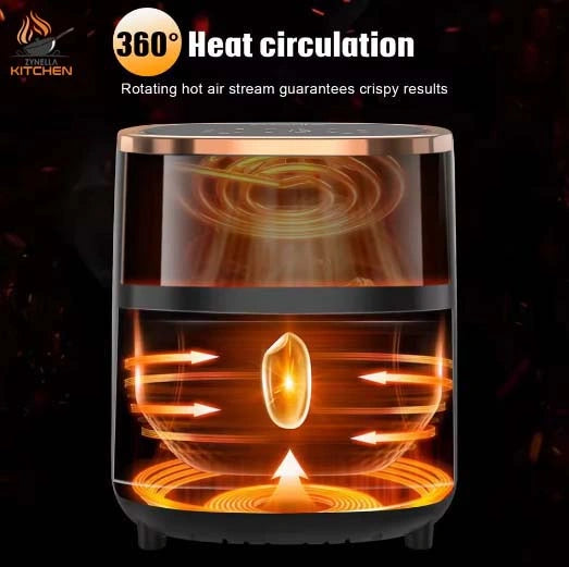 Zynella 6L Air Fryer with Smart Touch Display
