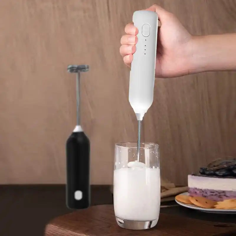 Zynella Mini Milk Frother & Mixer – 3-Speed USB