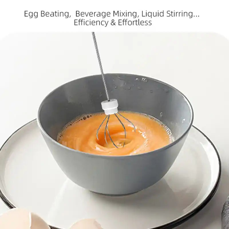 Zynella Mini Milk Frother & Mixer – 3-Speed USB