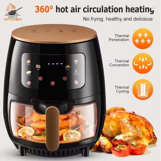 Zynella 6QT Air Fryer with Viewing Window
