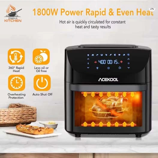 Zynella 18L 10-in-1 Digital Air Fryer Oven