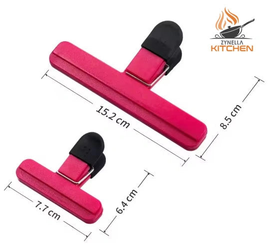 Zynella Portable Food Bag Clips – Kitchen Storage Sealing Clips