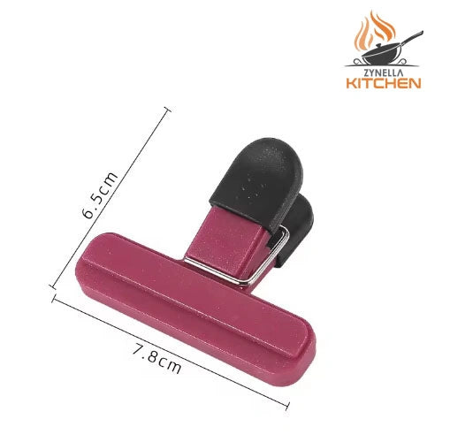 Zynella Portable Food Bag Clips – Kitchen Storage Sealing Clips