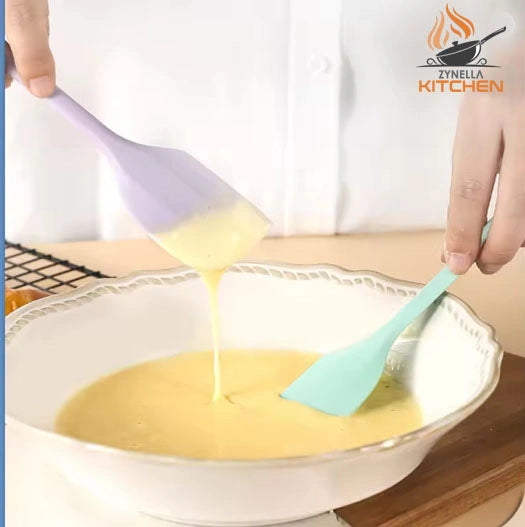 Zynella Silicone Cream Spatula – Heat-Resistant Non-Stick Baking Tool