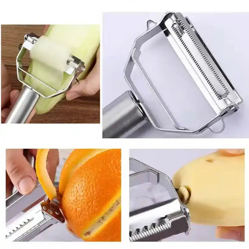 Zynella Multifunctional Stainless Steel Vegetable & Fruit Peeler
