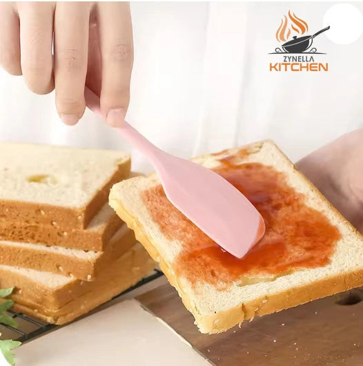 Zynella Silicone Cream Spatula – Heat-Resistant Non-Stick Baking Tool