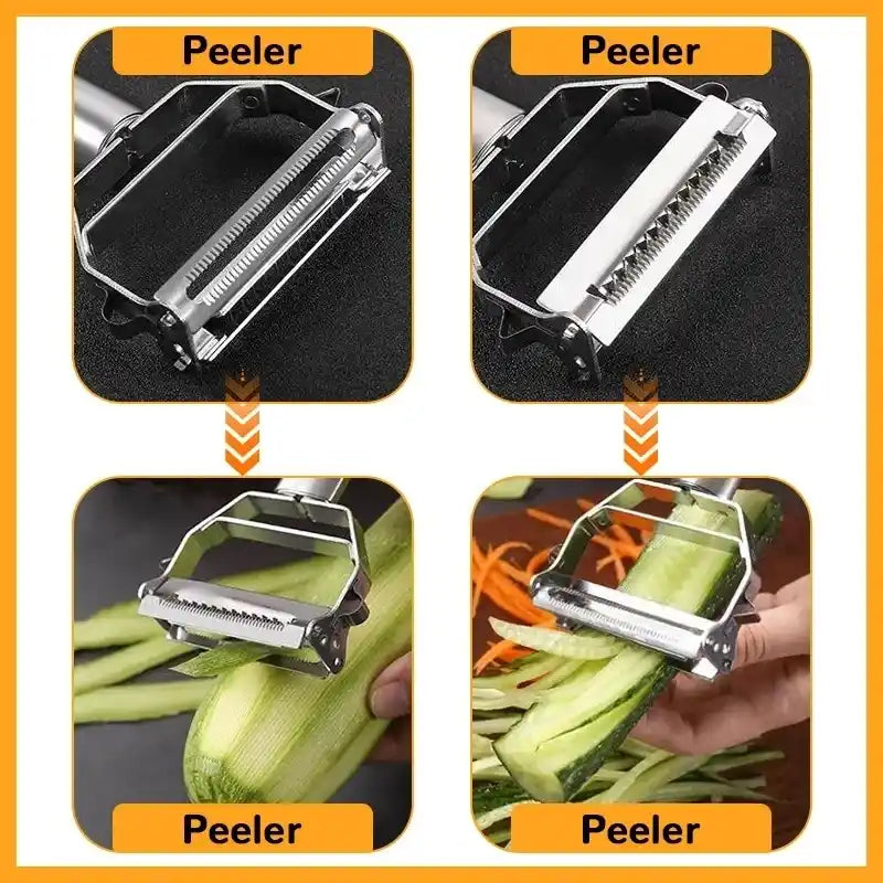 Zynella Multifunctional Stainless Steel Vegetable & Fruit Peeler