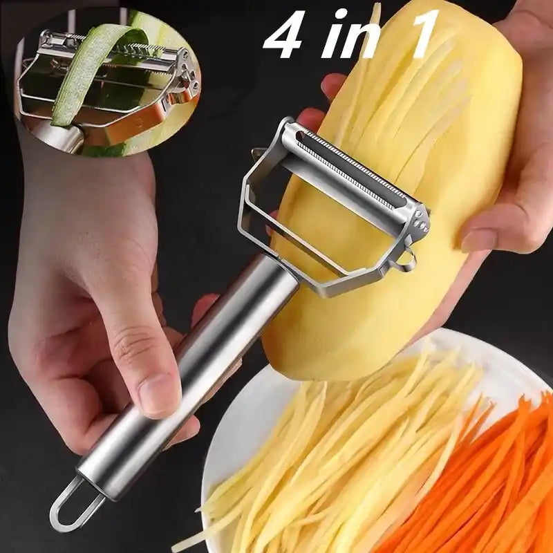 Zynella Multifunctional Stainless Steel Vegetable & Fruit Peeler