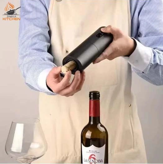 Electric Wine Opener Automatic Corkscrew with Foil Cutter