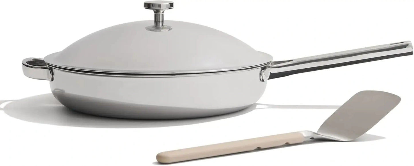 Titanium Sempre Pan Pro 10.6" Nonstick Skillet – PFAS-Free with Spatula