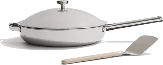 Titanium Sempre Pan Pro 10.6" Nonstick Skillet – PFAS-Free with Spatula