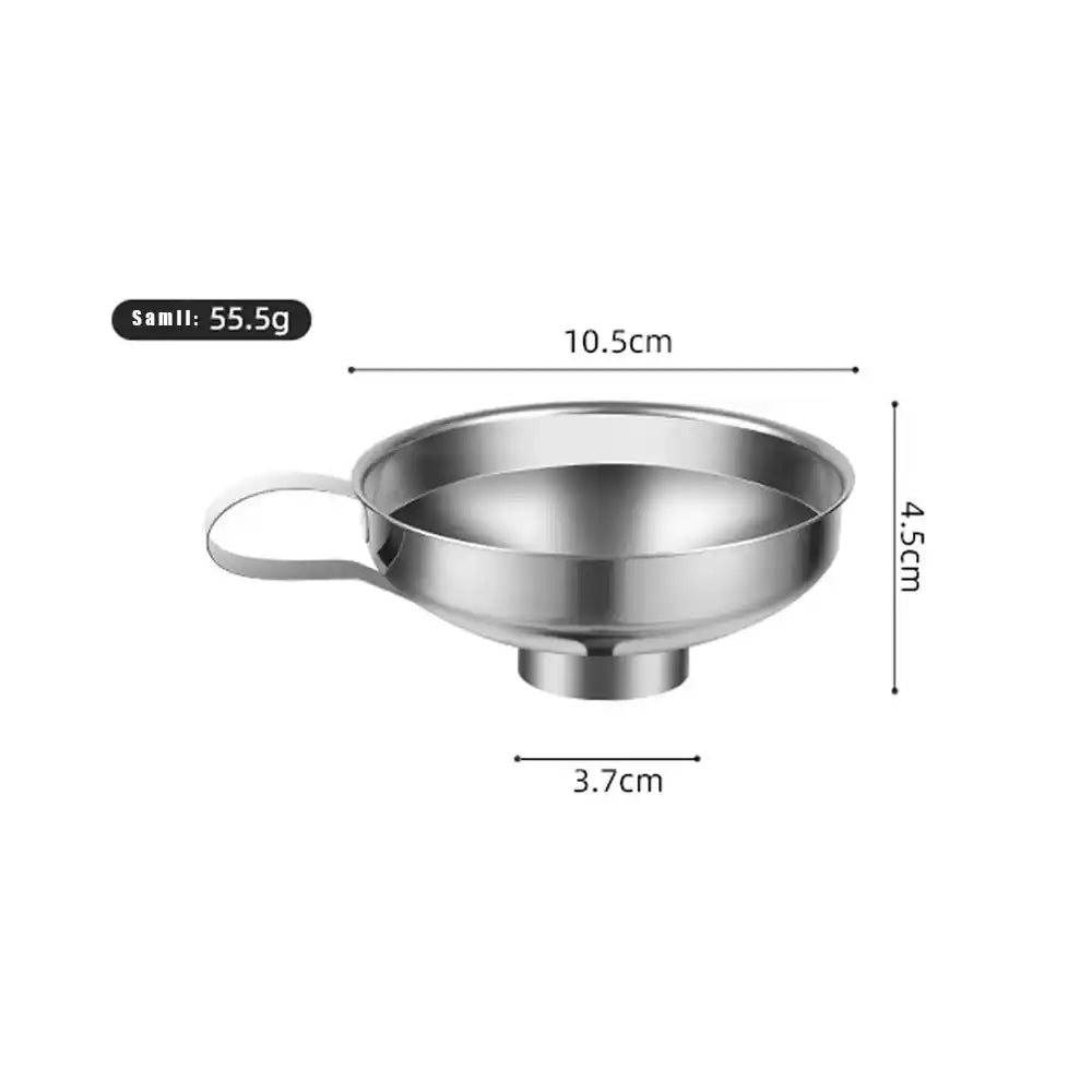 Zynella Premium Stainless Steel Wide-Mouth Kitchen Funnel