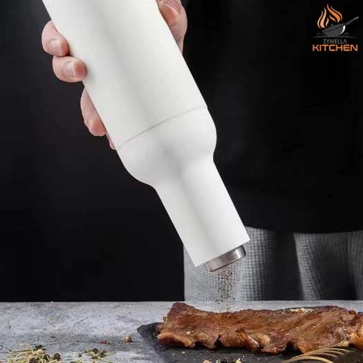 Electric Salt & Pepper Grinder – Automatic Battery-Powered Spice Mill
