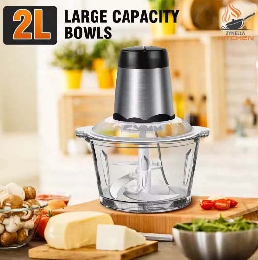 Zynella 1000W Electric Meat Grinder & Food Chopper
