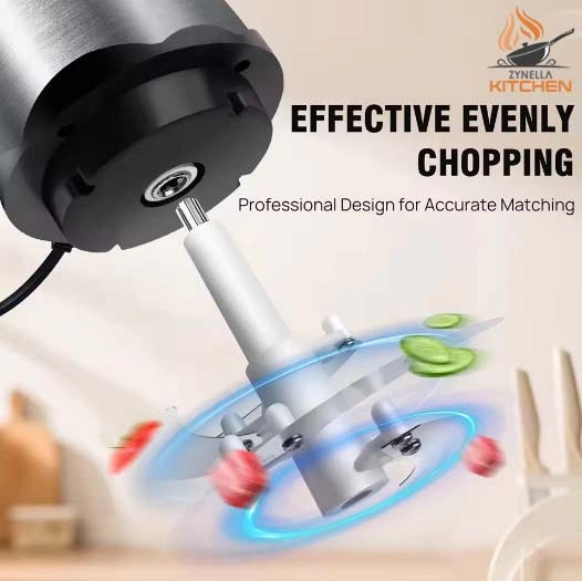 Zynella 1000W Electric Meat Grinder & Food Chopper