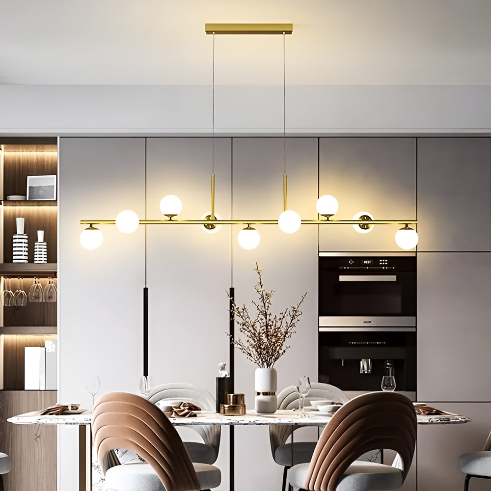 The Stellar Bar Chandelier