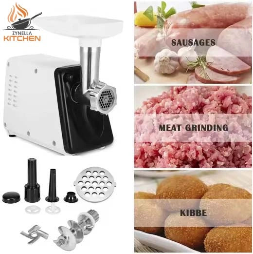 Zynella 2500W Stainless Steel Electric Meat Grinder