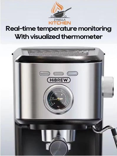 Zynella Semi-Automatic Espresso Coffee Machine