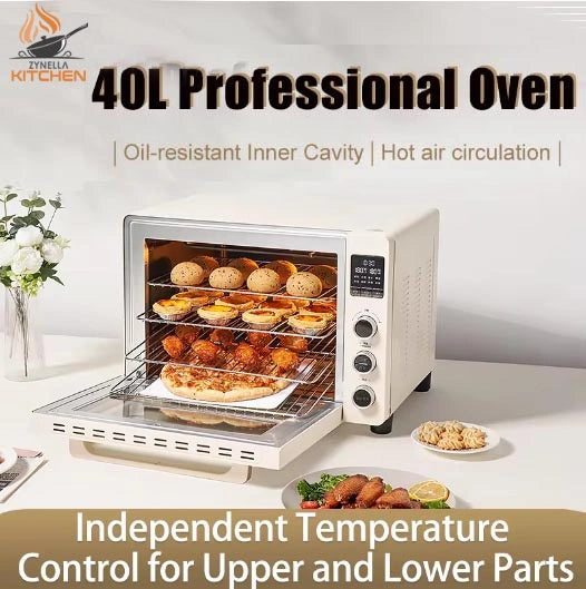 Zynella 40L Electric Pizza Oven