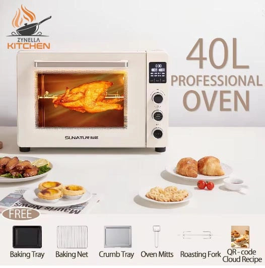 Zynella 40L Electric Pizza Oven