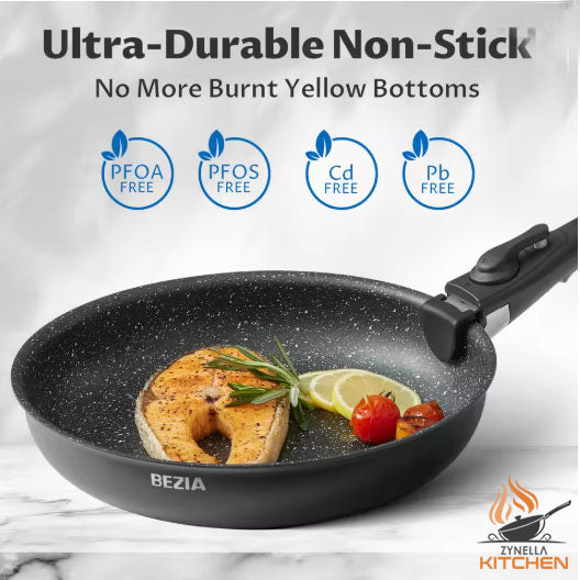 Zynella 13-Piece Non-Stick Induction Cookware Set