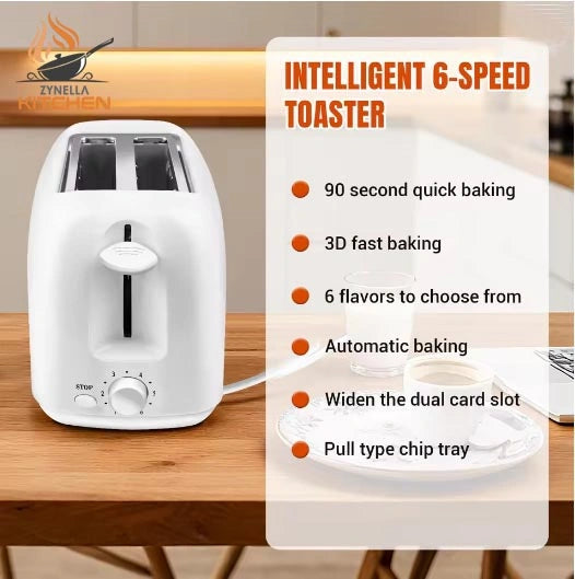 Zynella Multi-Function Home Bread Toaster Oven