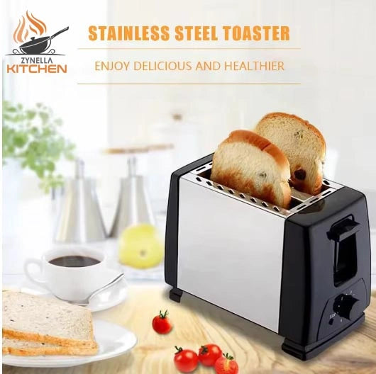 Zynella 2-Slice Automatic Bread Toaster with Variable Browning Control